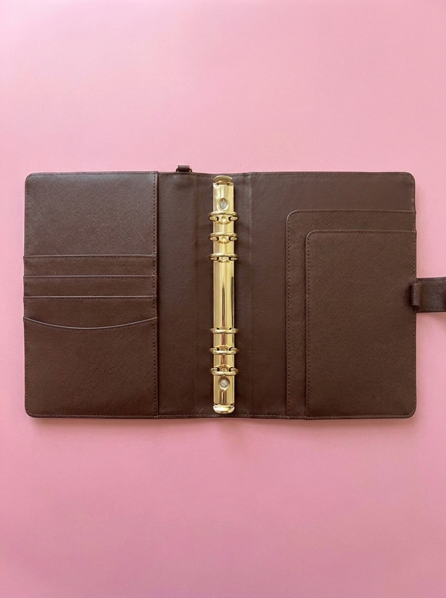 Espresso Brown A5 Planner