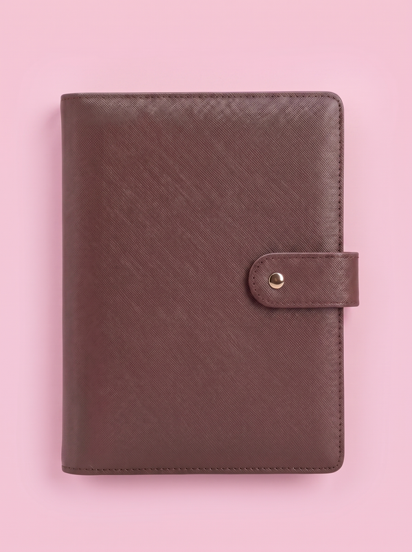Espresso Brown A5 Planner