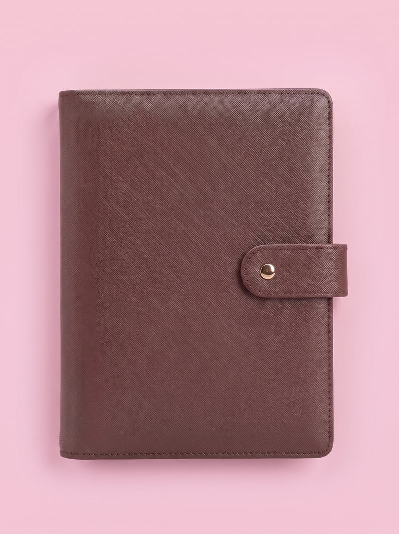 Espresso Brown A5 Planner