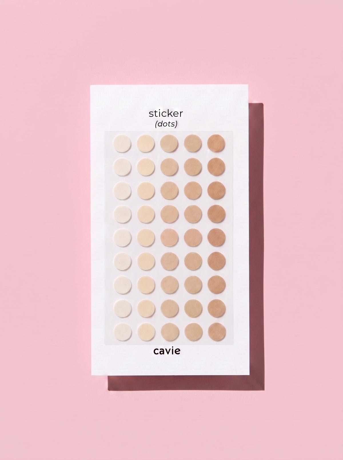 Cavie translucent dot stickers, colour option, planner sticker sheet